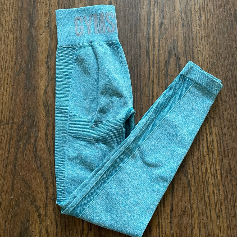Gymshark Flex Hydro Teal Leggings